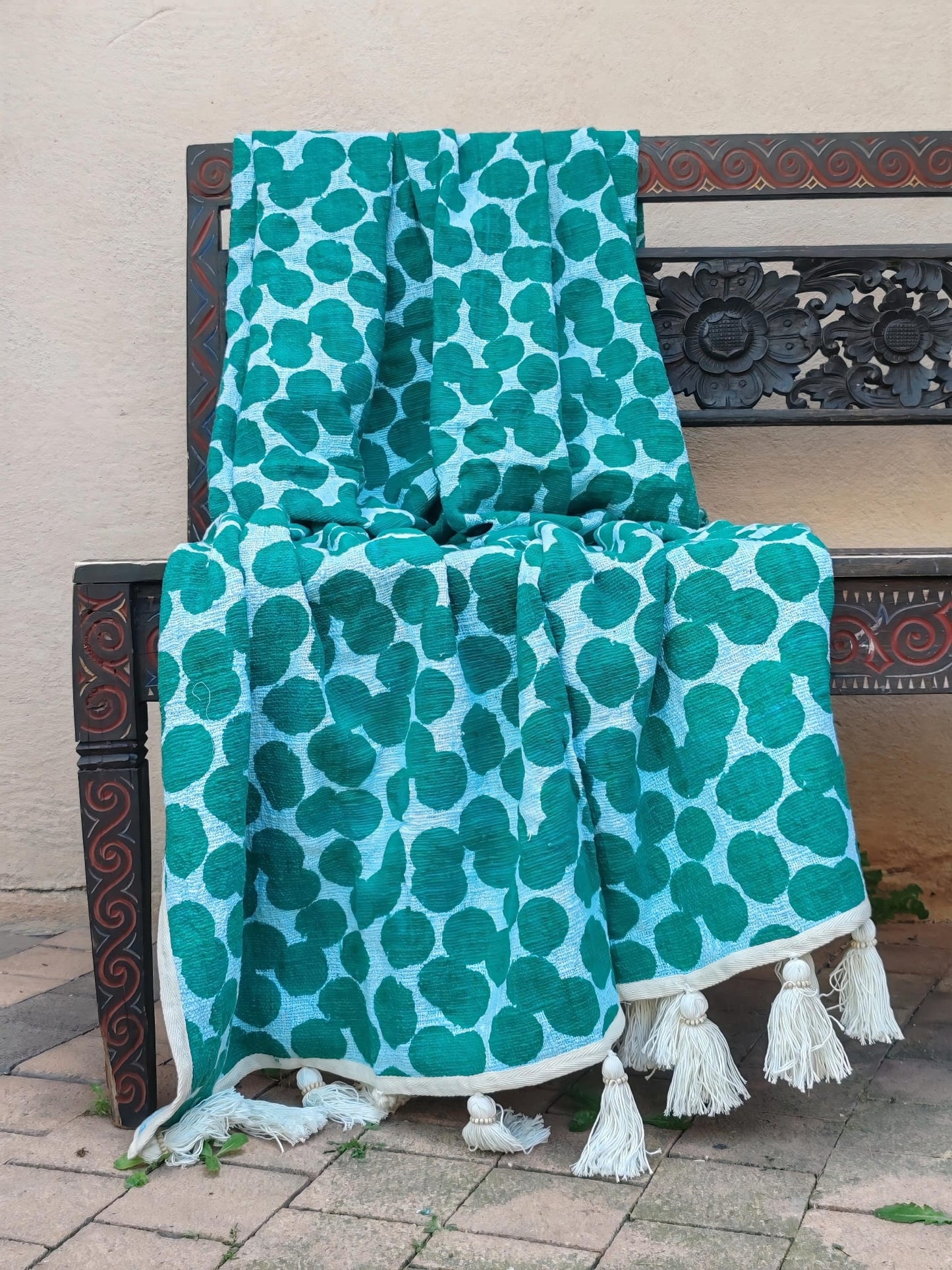 Plaid 100% coton