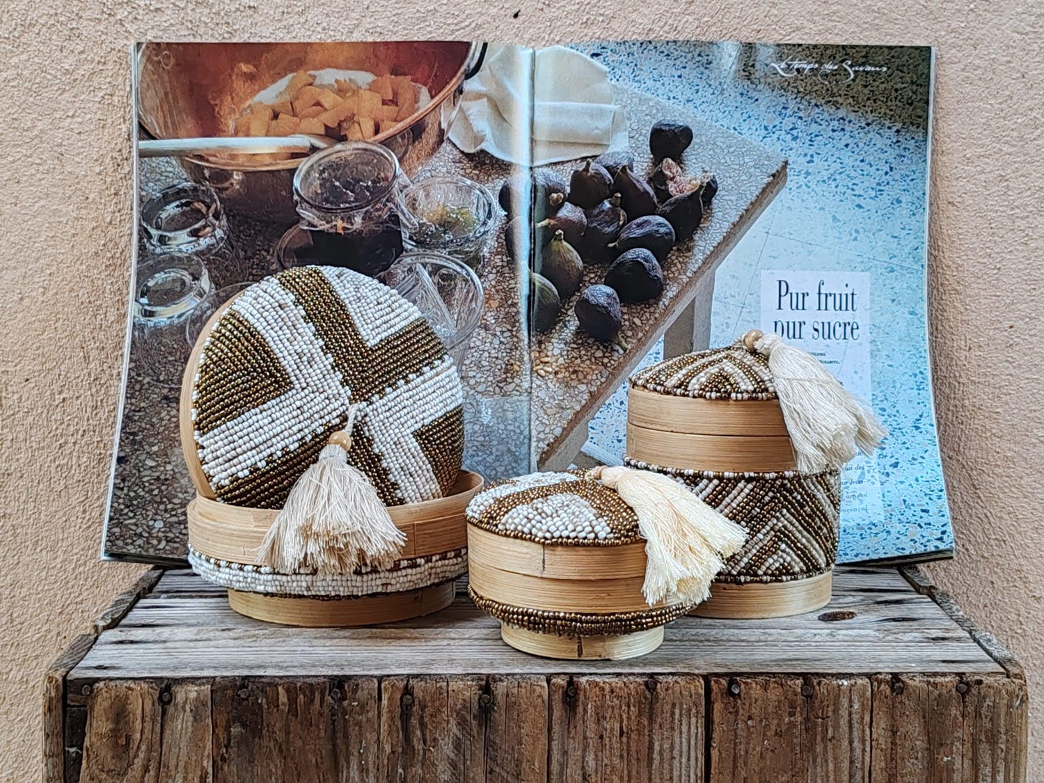 Boites à Offrandes Dorées