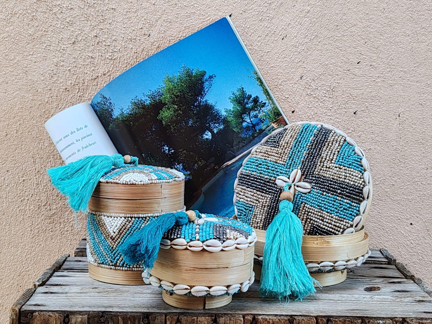 Boites à Offrandes Turquoise