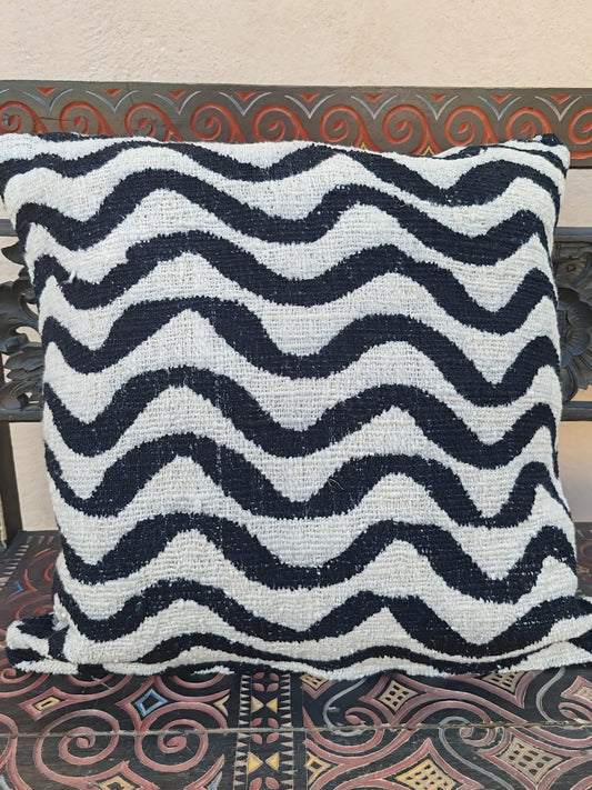 Coussin motif graphique