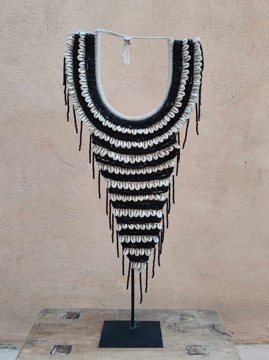 Collier plastron – Inspiration Dayak (Bornéo)