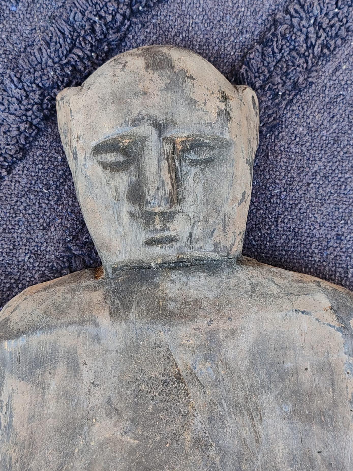 Gardien Ancestral - Planche sculptée Timor / Sumba