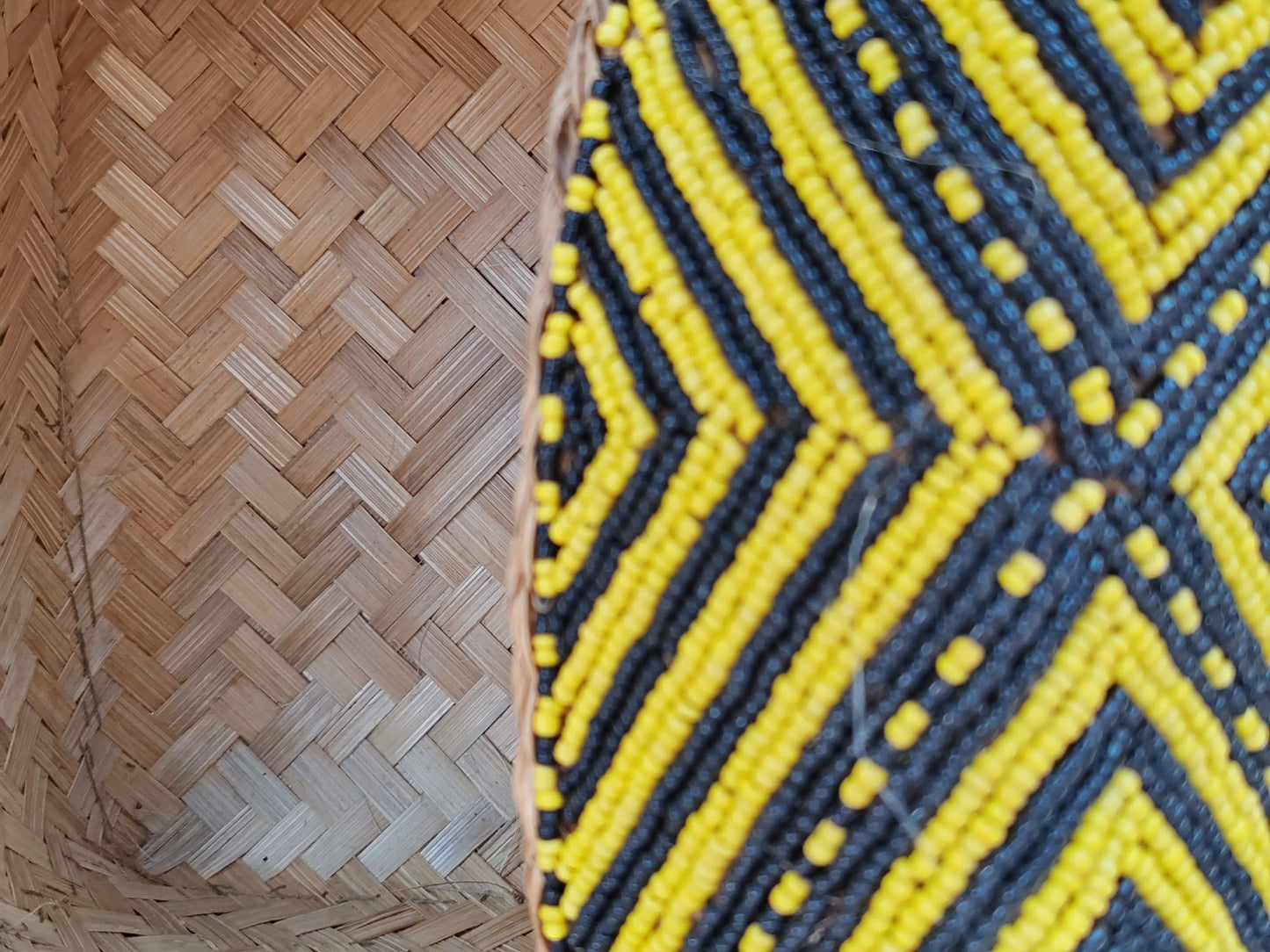 Boîte artisanale décorative