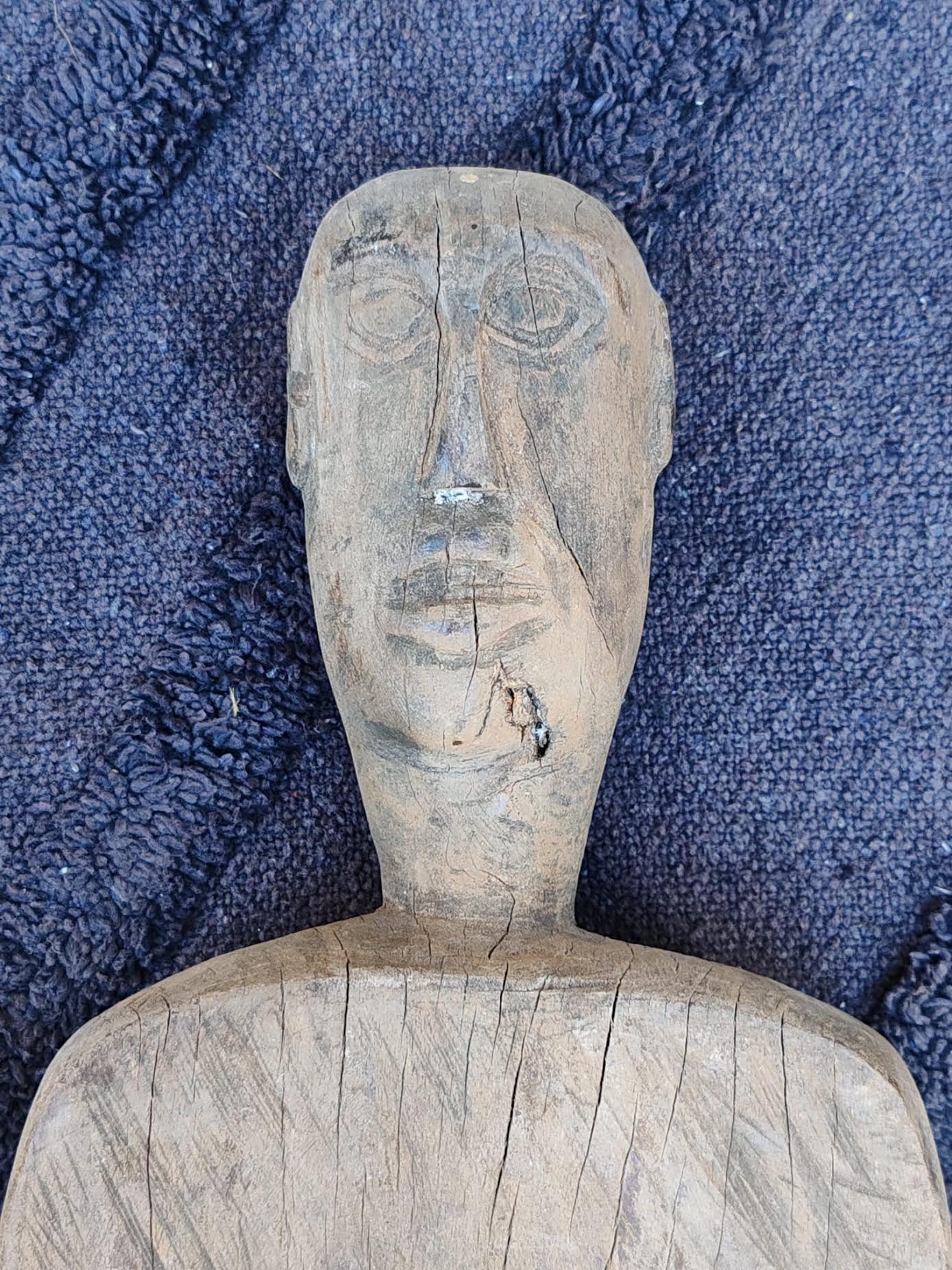 Gardien Ancestral - Planche sculptée Timor / Sumba