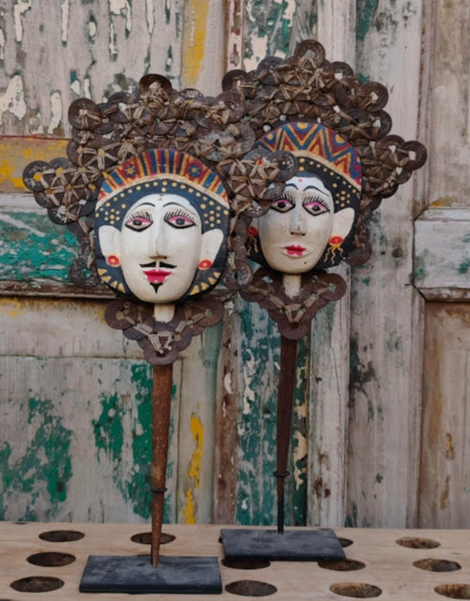 Ornements coiffure de Cérémonie balinaise (Indonésie)